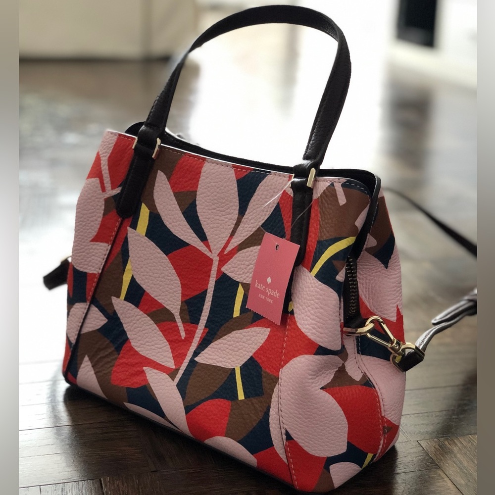 Kate Spade Jackson Tropical satchel/crossbody bag